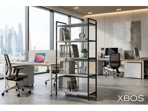Стеллаж XBOS 4 полки (800х400х1328)